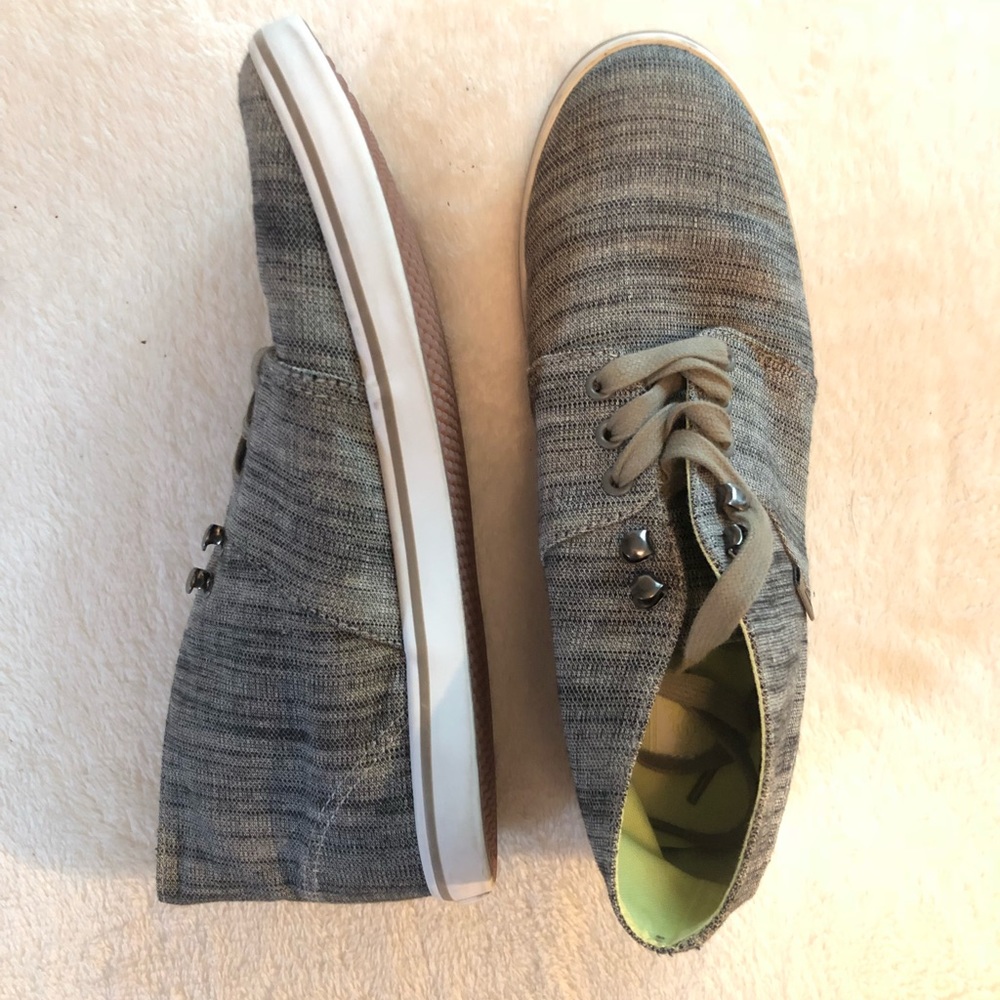 Gray High Top Vans